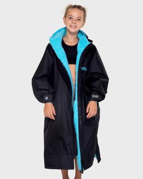 Black/Blue dryrobe® KIDS 