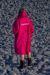 A Pink/Light Grey dryrobe® Advance Long Sleeve Adult