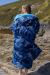 A Blue Camo/Blue dryrobe® Advance Long Sleeve Adult